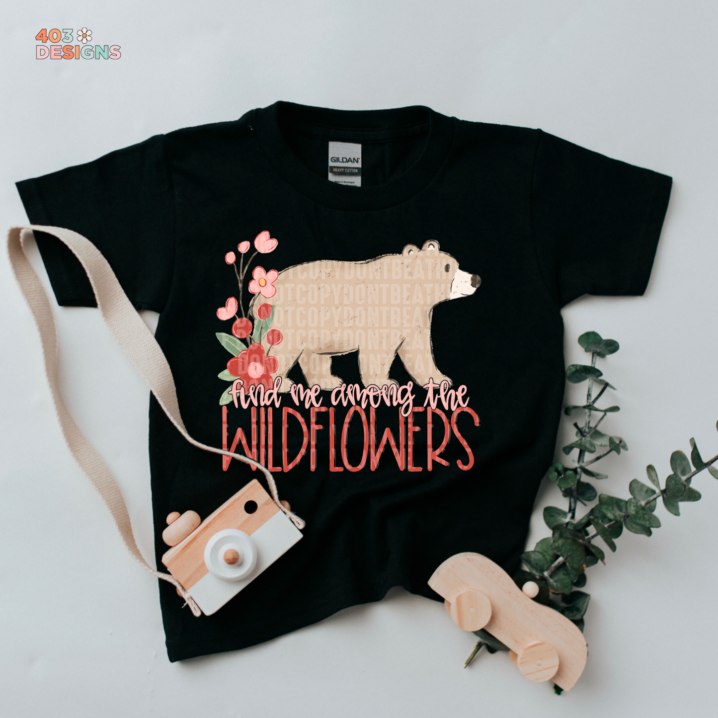 Among Wildflowers Graphic Tee