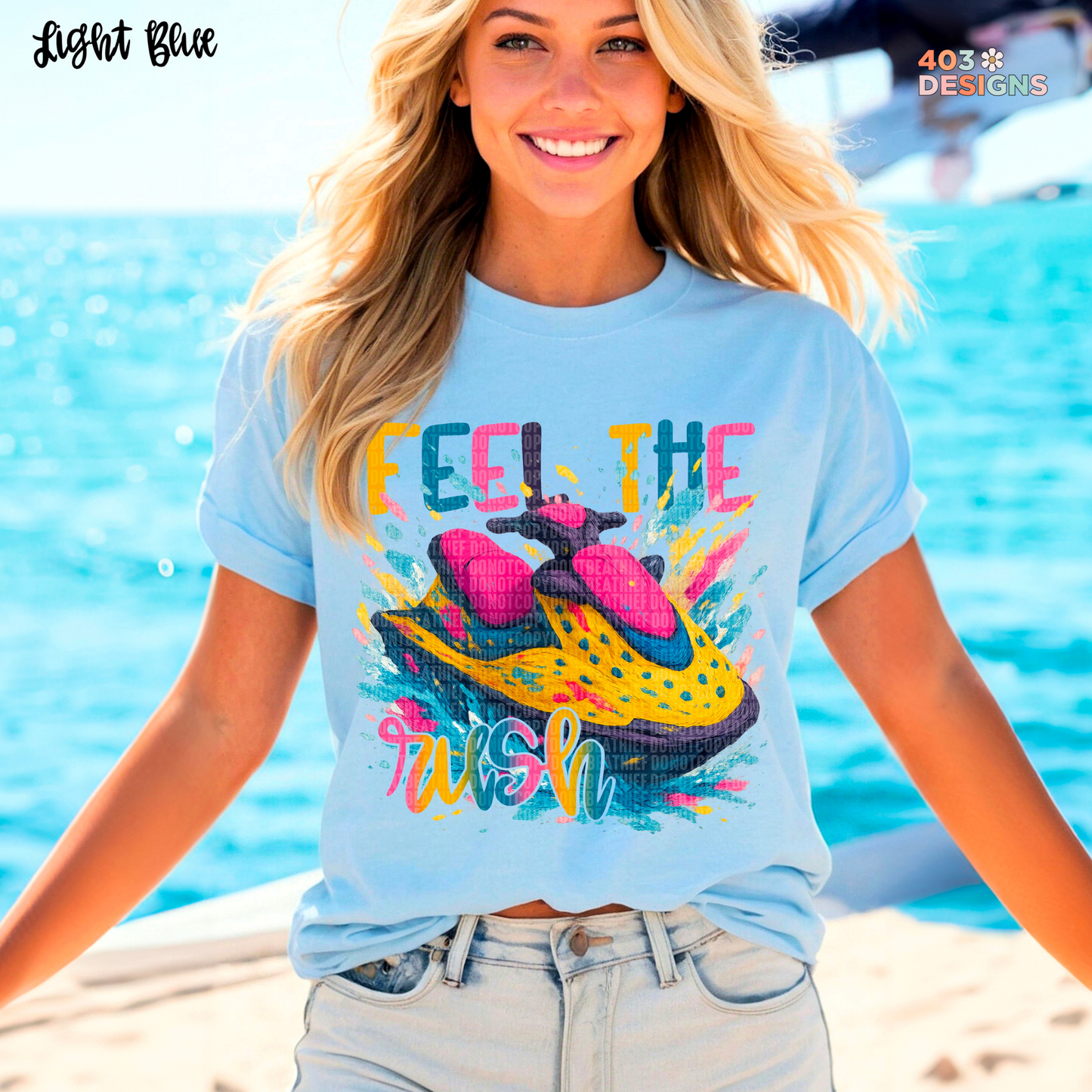 Feel The Rush Graphic Tee