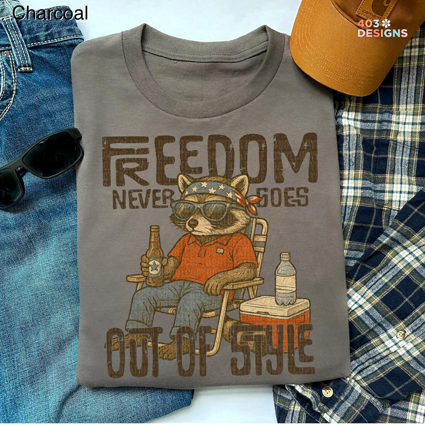 Freedom Never Goes Out Of Style Graphic Tee