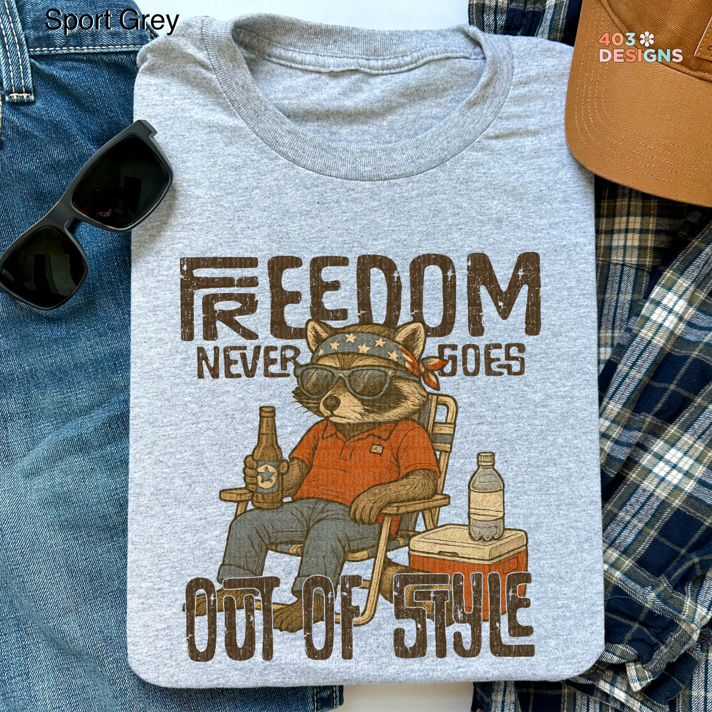 Freedom Never Goes Out Of Style Graphic Tee