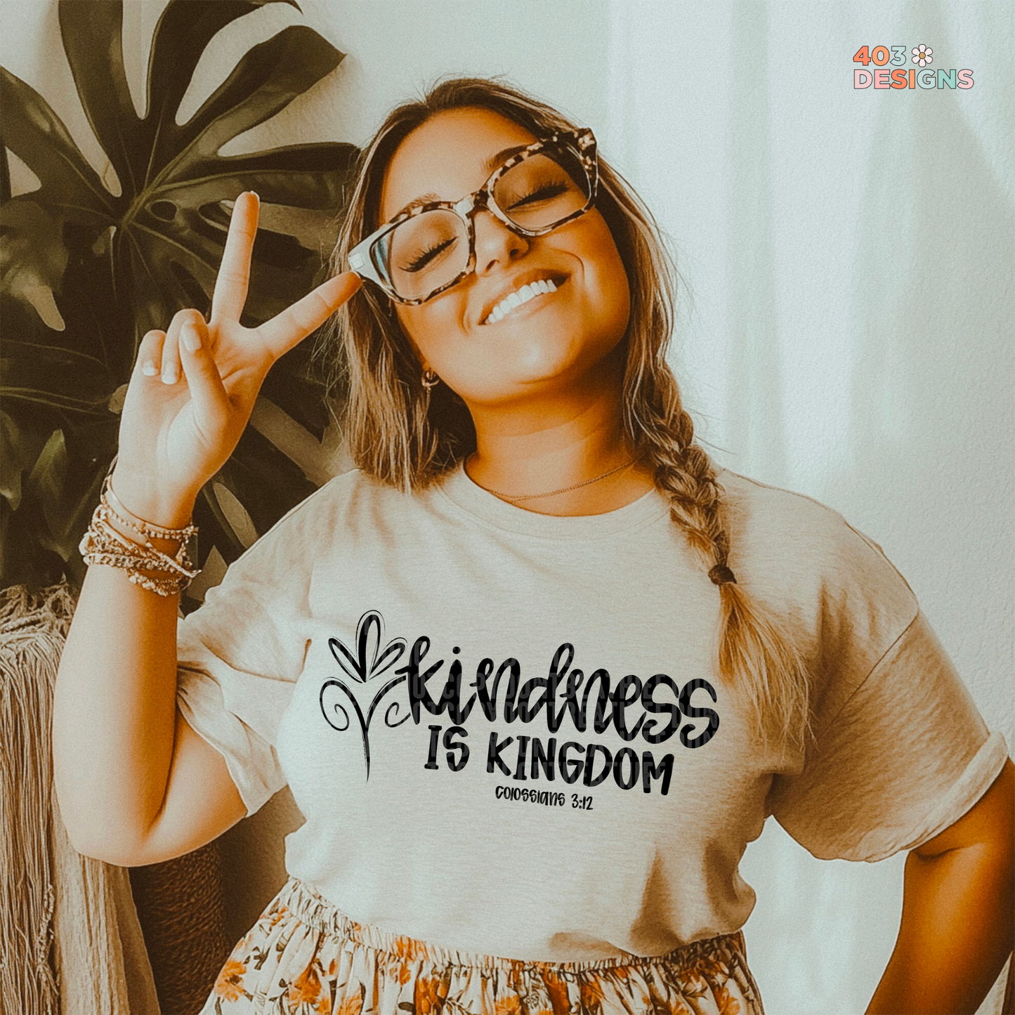 Kindness Is Kingdom Graphic Tee