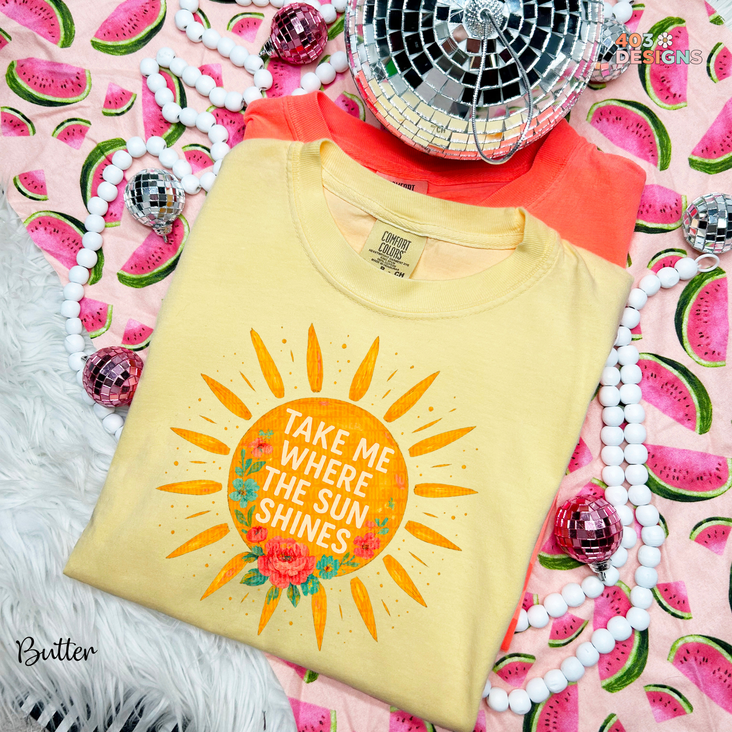 Take Me To Where The Sun Shines Graphic Tee