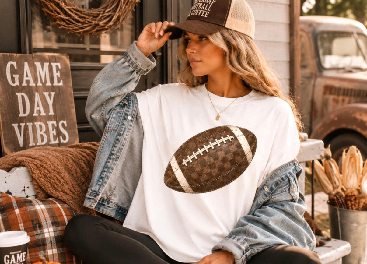 Checkerboard Football