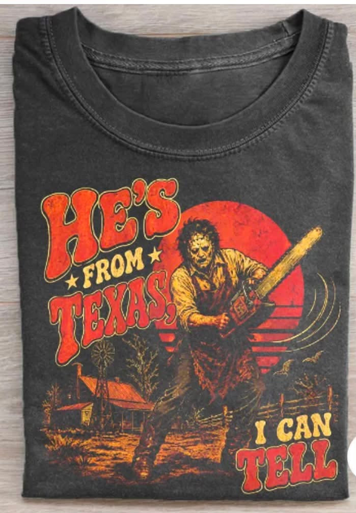 He’s from Texas I Can Tell