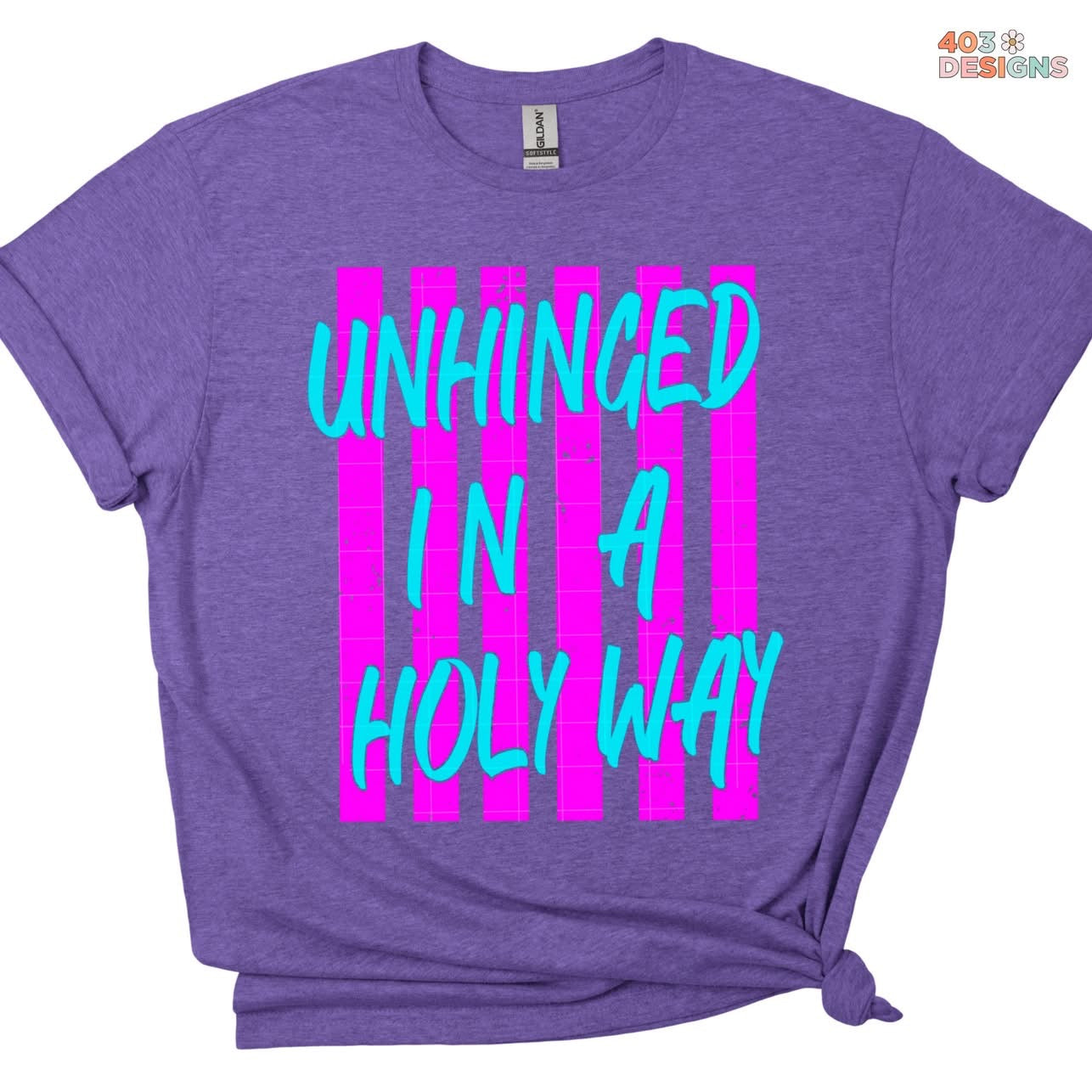 But in a holy way!