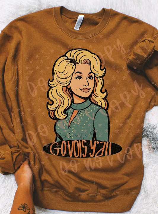 Dolly Go VOLS Y’ALL