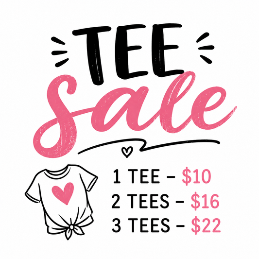 Three tees