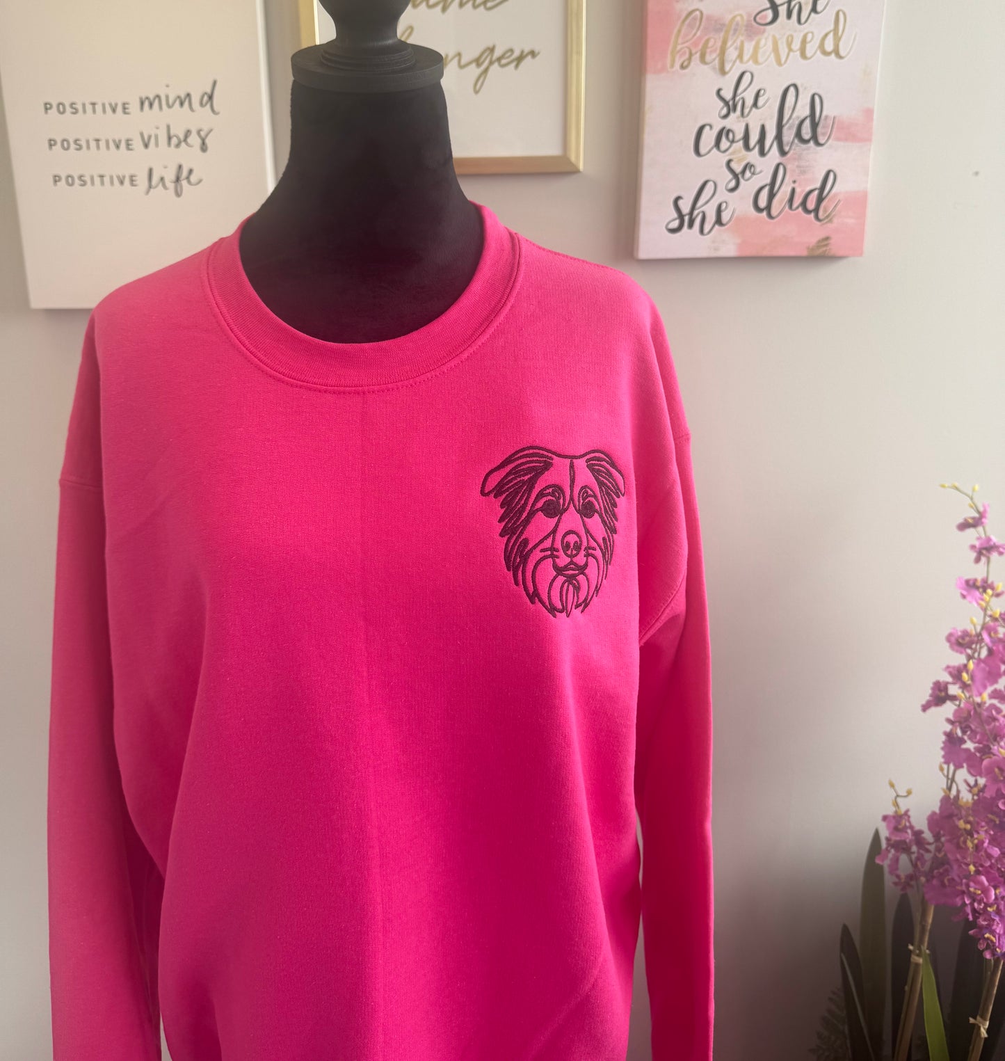 Dog Embroidery Personalized T-Shirt