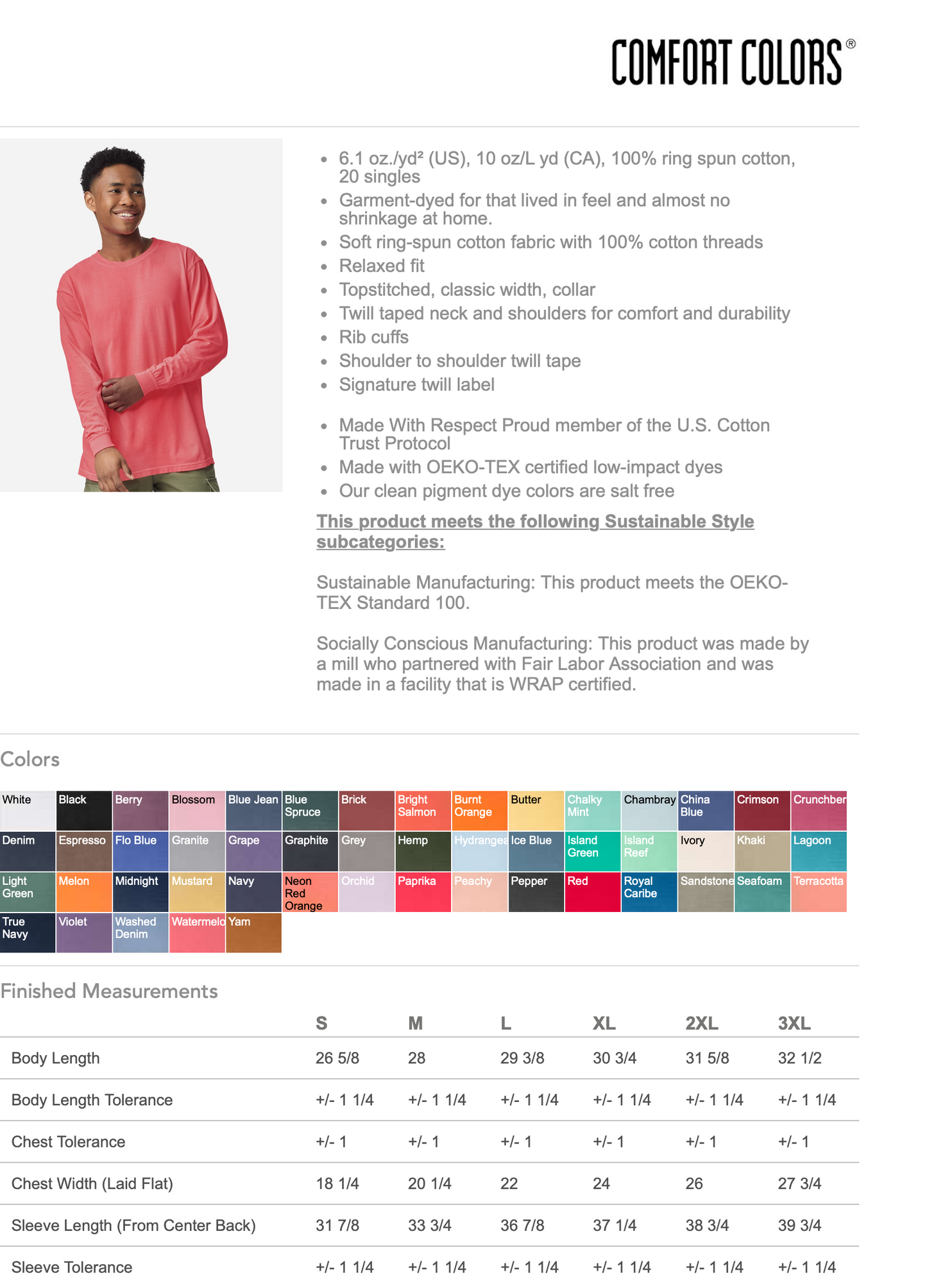 Galleri Long Sleeve Tee