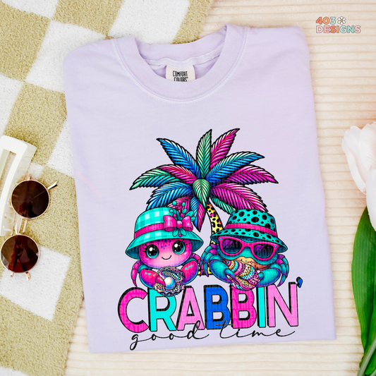 Crabbin Good Time Graphic Tee