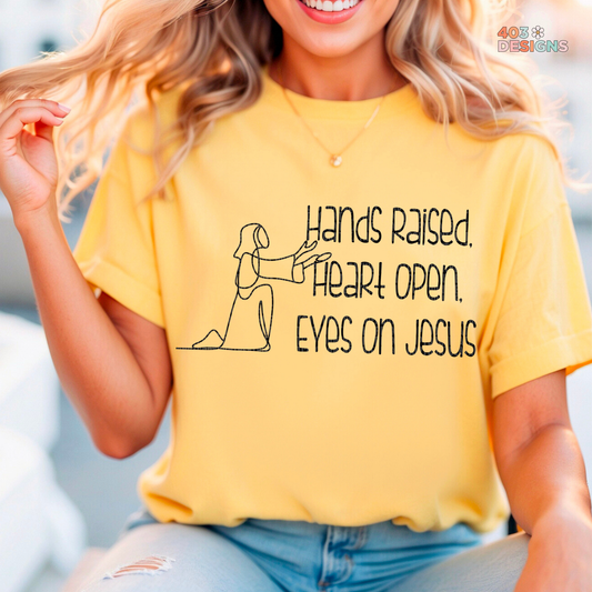 Eyes On Jesus Graphic Tee