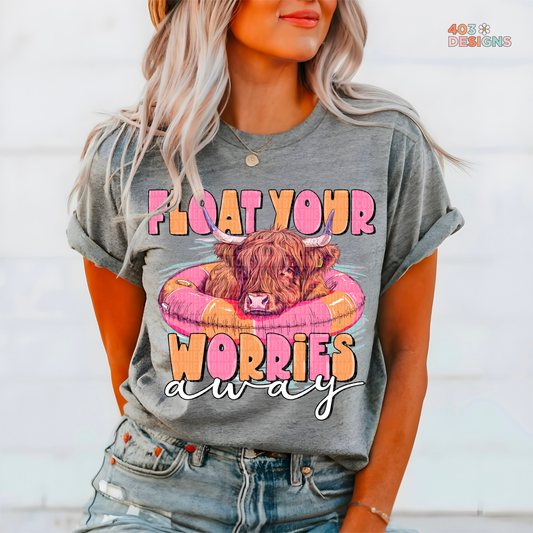 Float Your Worries Away Graphic Tee