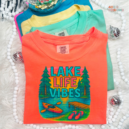 Lake Life Vibes Graphic Tee