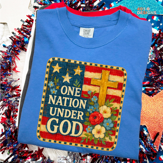 One Nation Under God Graphic Tee