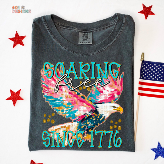 Soaring Free Since 1776 Graphic Tee