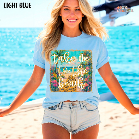 Take Me To The Beach Graphic Tee