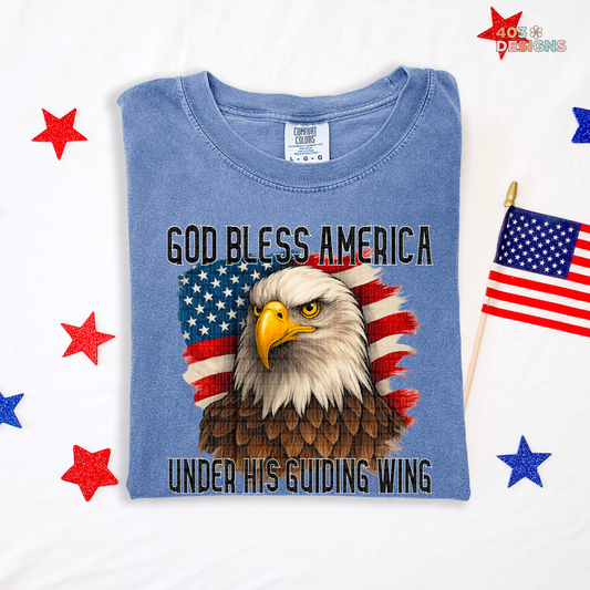 Under His Guiding Wing Graphic Tee