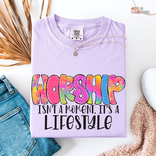 Worship Isn't A Moment Graphic Tee